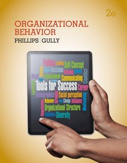 Organizational Behavior : Tools for Success