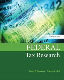 Federal Tax Research