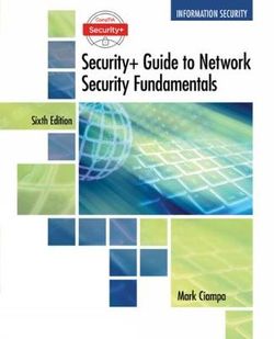 CompTIA Security+ Guide to Network Security Fundamentals