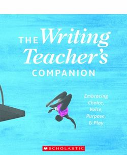 The Writing Teacher's Companion