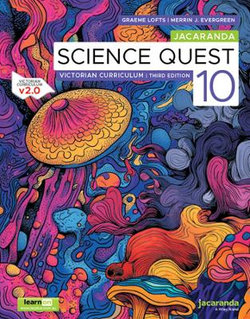 Jacaranda Science Quest 10 Victorian Curriculum, 3e learnON and Print