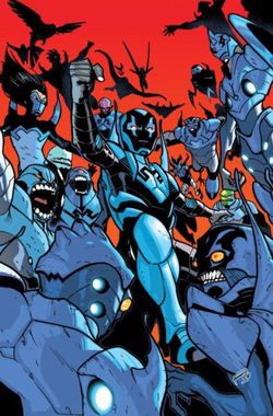 Blue Beetle - Black and Blue