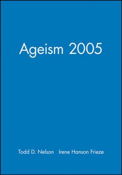 Ageism 2005