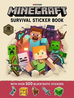 Minecraft Survival Sticker Book