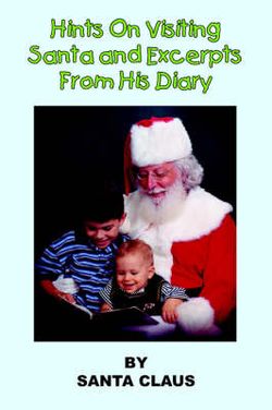 Hints On Visiting Santa and Excerpts From His Diary