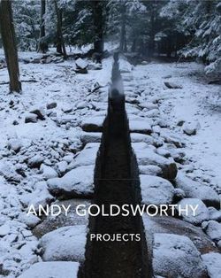 Andy Goldsworthy : Projects