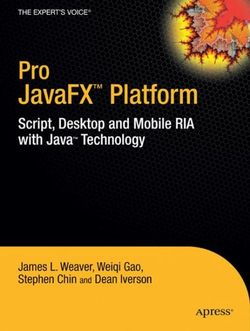 Pro JavaFX (TM) Platform