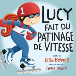 Lucy fait du patinage de vitesse