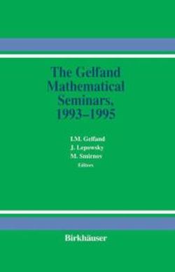 The Gelfand Mathematical Seminars, 1993-1995