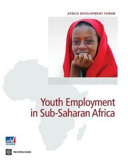 Youth employment in Sub-Saharan Africa