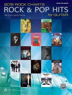 2015 Rock & Pop Chart Hits for Guitar