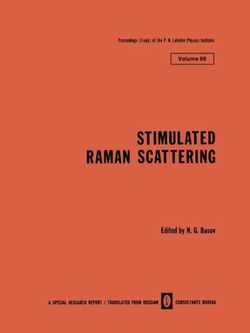 Stimulated Raman Scattering