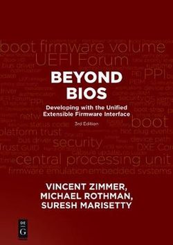 Beyond BIOS