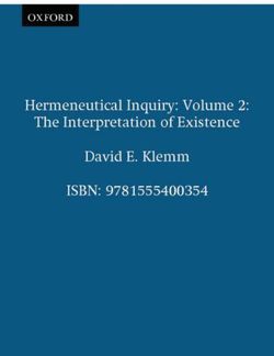 Hermeneutical Inquiry: Volume 2: The Interpretation of Existence