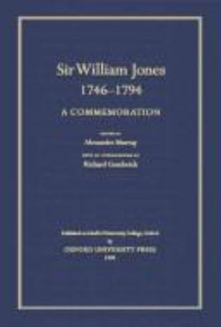 Sir William Jones, 1746-94