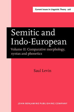 Semitic and Indo-European