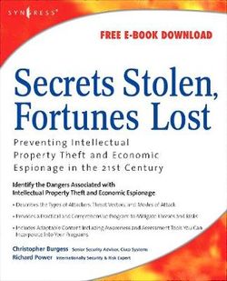 Secrets Stolen, Fortunes Lost