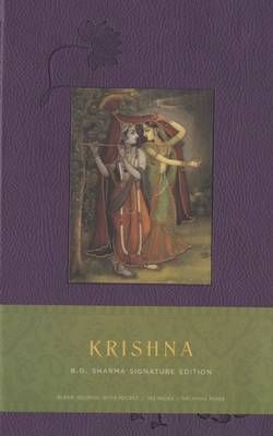 Krishna Hardcover Blank Journal