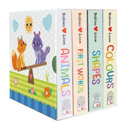 Babies Love Lift a Flap 4 book box set