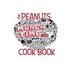 Peanuts Munchtime Cookbook