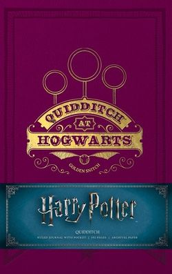 Harry Potter: Quidditch Hardcover Ruled Journal