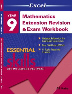 Excel Year 9 Maths Revision & Exam Workbook