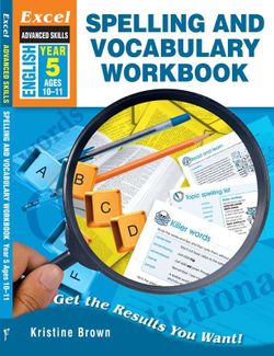 Spelling and Vocabulary Skills Workbook