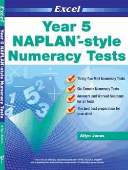 NAPLAN Style Numeracy Tests