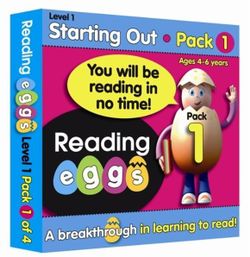 Reading Eggs, Level 1, Ages 4-6 Years