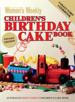 Children's Birthday Cake Book