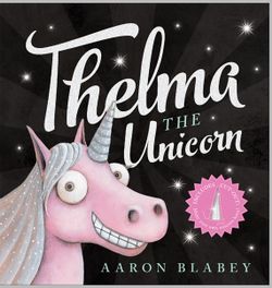 Thelma the Unicorn with Unicorn Horn