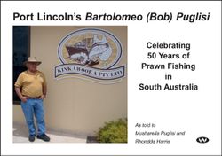 Port Lincoln's Bartolomeo (Bob) Puglisi