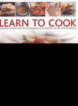 Learn to Cook