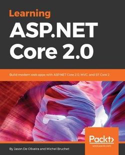 Learning ASP.NET Core 2.0