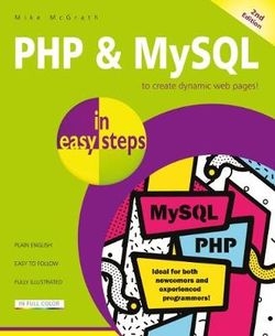 PHP & MySQL in easy steps