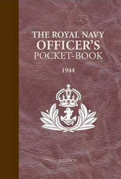 ROYAL NAVY OFFICER POCKET BOOK 1944