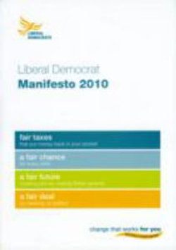 Liberal Democrat Manifesto 2010