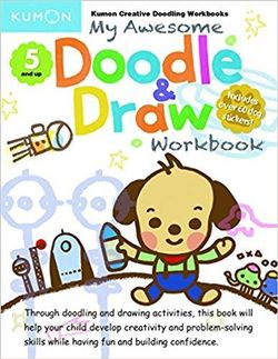 Kumon My Awesome Doodle and Draw Workbook