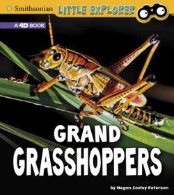 Grand Grasshoppers: a 4D Book (Little Entomologist 4D)