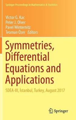 Symmetries, Differential Equations and Applications