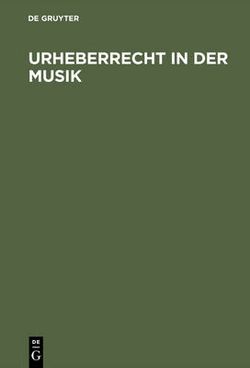 Urheberrecht in der Musik