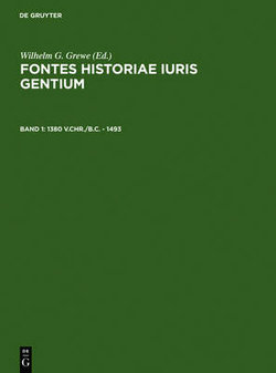 Fontes Historiae Iuris Gentium