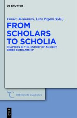 From Scholars to Scholia