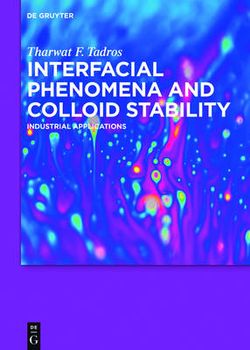 Interfacial Phenomena and Colloid Stability