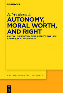 Autonomy, Moral Worth, and Right