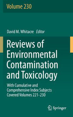 Reviews of Environmental Contamination and Toxicology volume