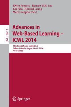 Advances in Web-Based Learning -- ICWL 2014