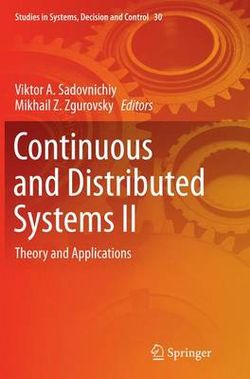 Continuous and Distributed Systems II