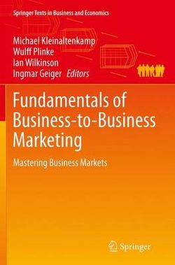 Fundamentals of Business-to-Business Marketing