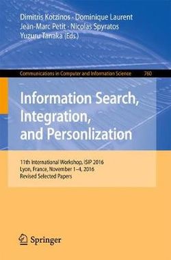 Information Search, Integration, and Personlization